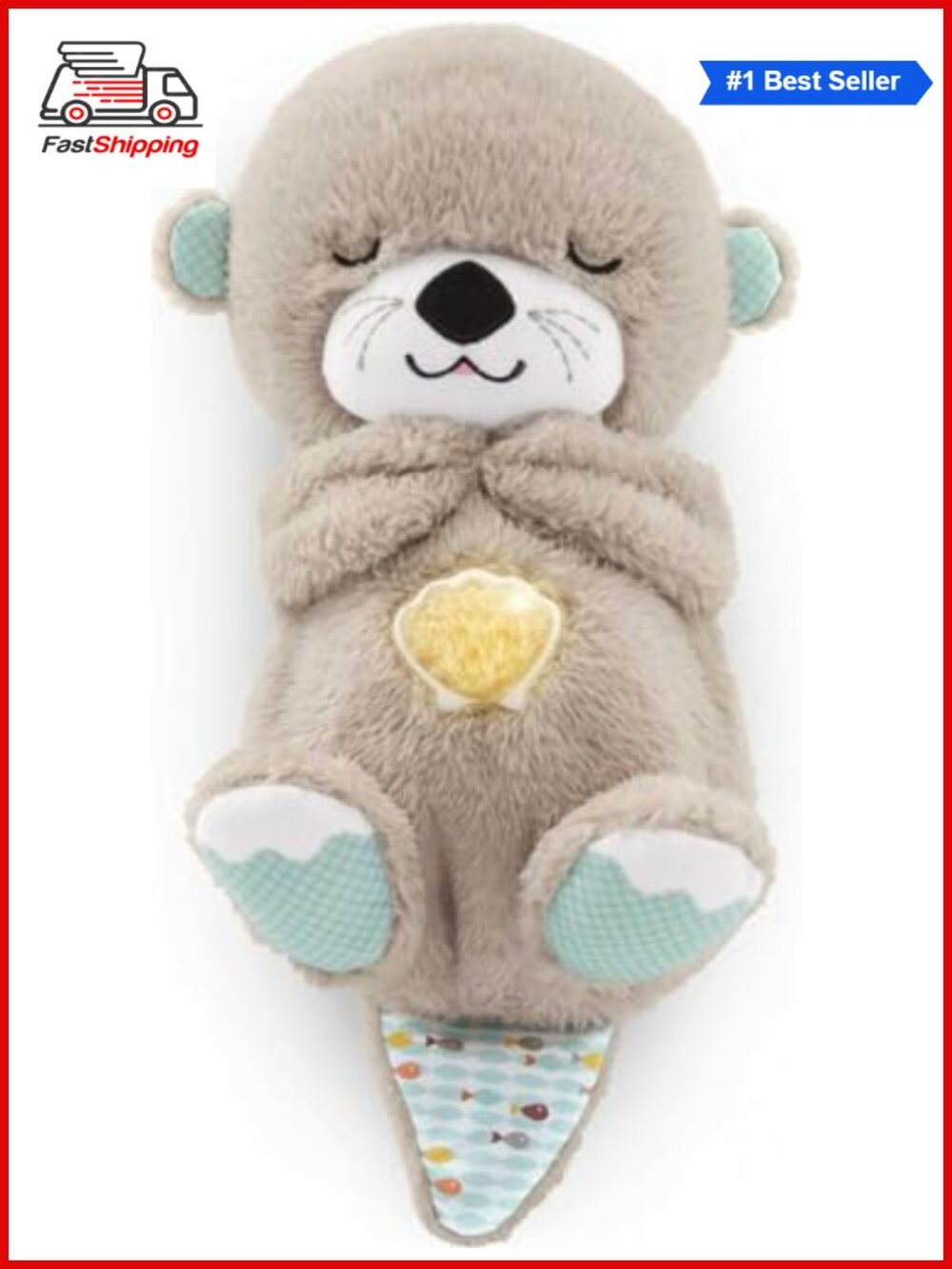 Fisher-Price Soothe 'n Snuggle Otter Plush Baby Toy Sound Machine